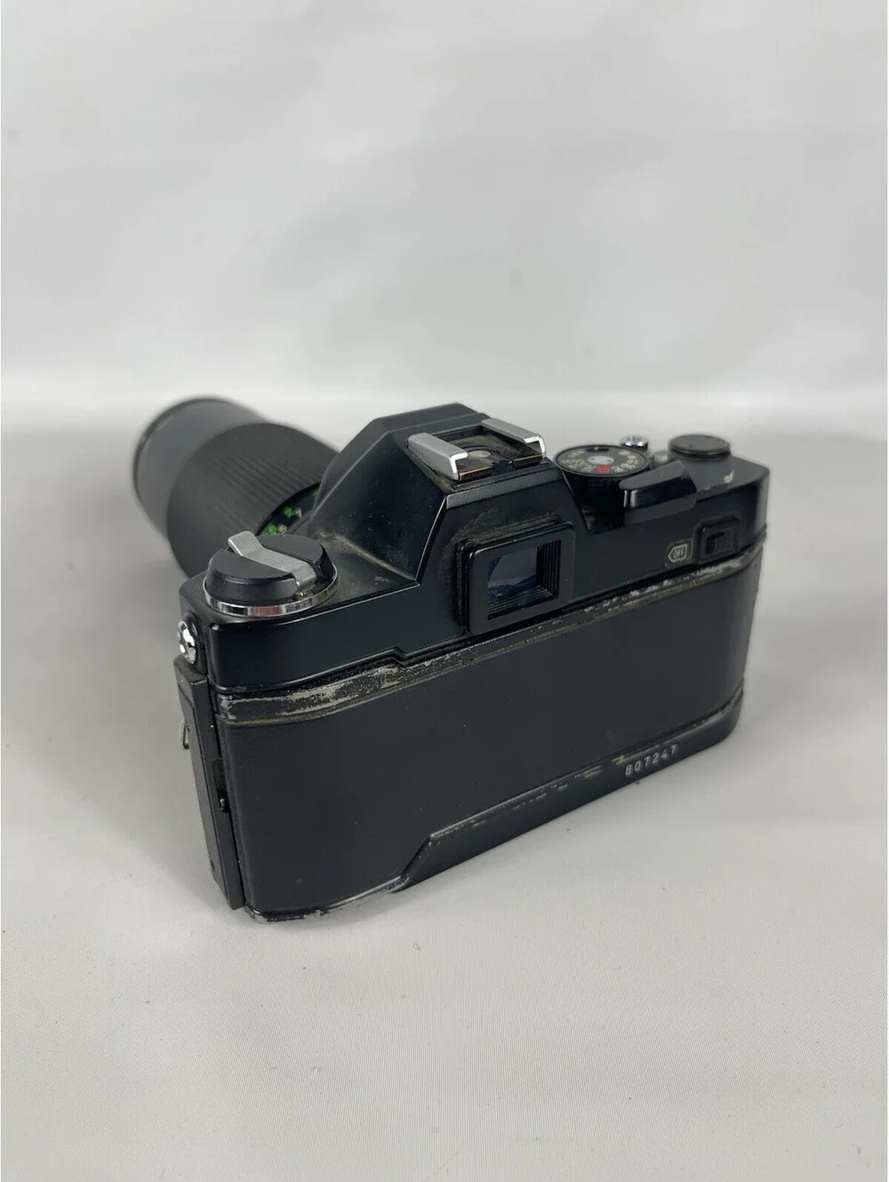 Konica Autoreflex TC 35mm Film Camera w/Extra Lens And Carry Strap